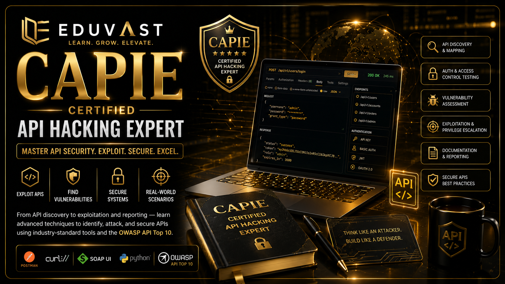 CAPIE Certified API Hacking Expert course cover