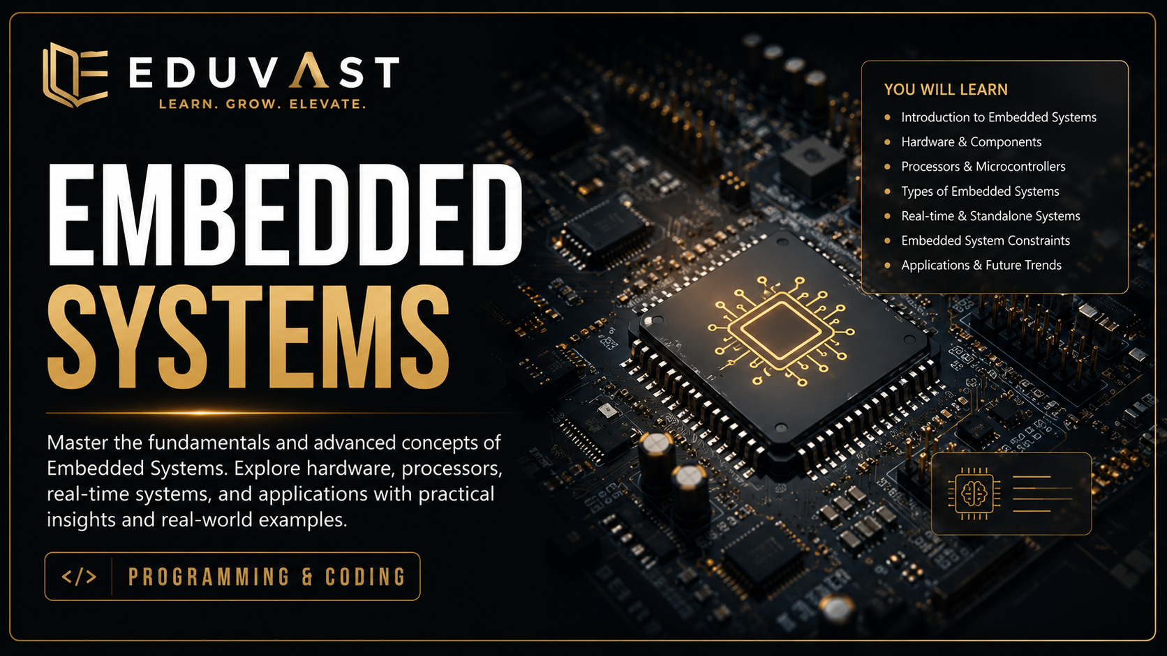 Embedded Systems course cover